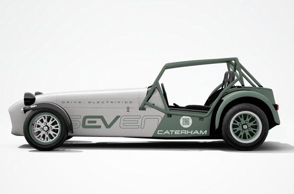 Caterham unveils EV Seven development concept