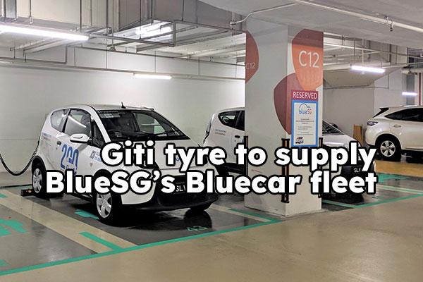 Giti Tyre to supply BlueSG's Bluecar fleet