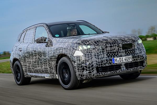 New BMW X3 currently receiving final chassis tuning