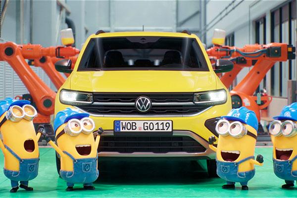 Volkswagen announces new partnership with the Minions