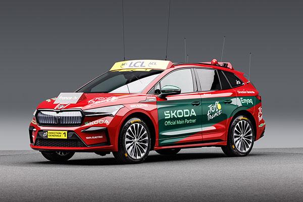Skoda continues to support the Tour de France