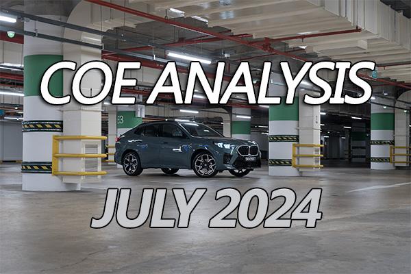 COE Analysis July '24: Is $90-100k the new normal?
