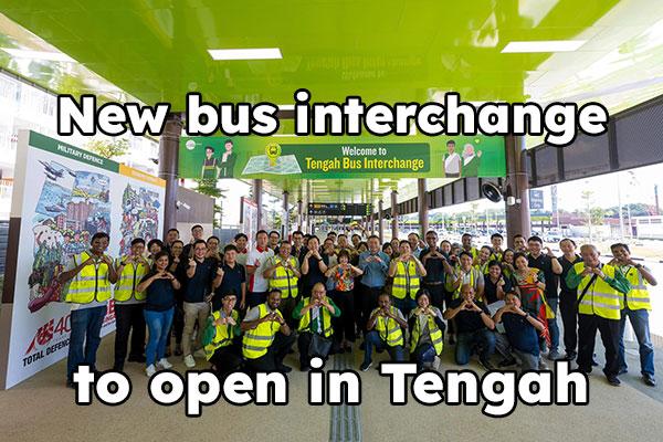 New Tengah bus interchange to open come 21 July 2024