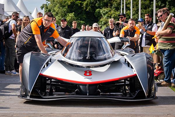 McLaren Solus GT takes on the Goodwood hill climb