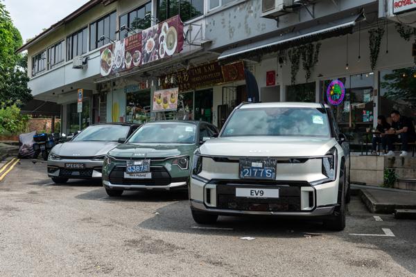 Kia showcases electrified models at pop-up roadshow