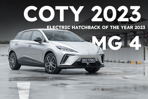 The MG 4 is our electric hatchback of 2023!