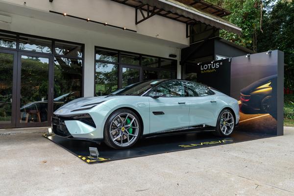 Lotus Emeya hyper-grand tourer now in Singapore