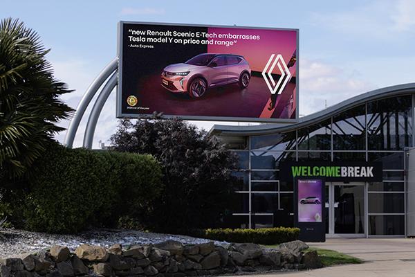 Renault throws shade at Tesla owners with new U.K. billboard