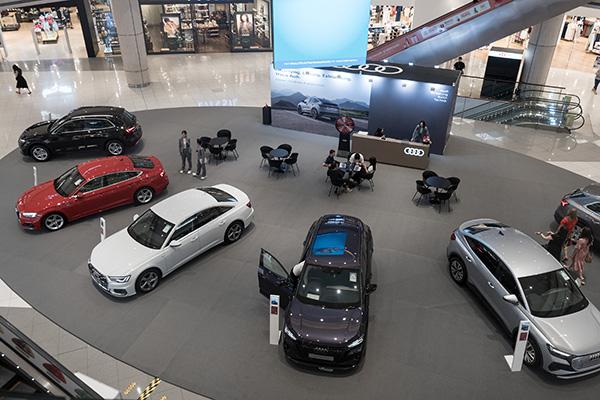 Audi heads down to Suntec City!