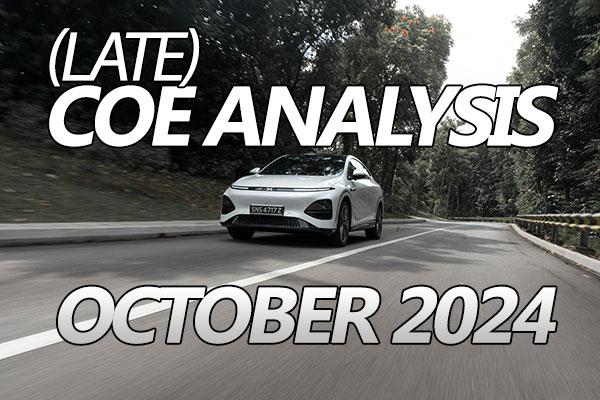 Late COE Analysis Oct '24: Premiums still trending upwards