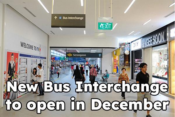 New Buangkok bus interchange to start operations in December