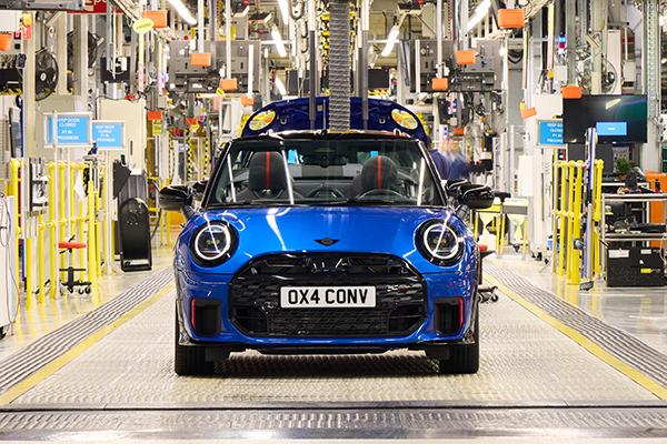 MINI kicks off production of new Cooper Convertible