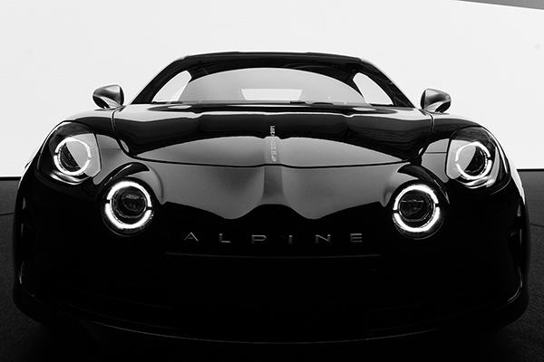 Alpine and Mathieu Cesar unveil A110 S Monochromatic