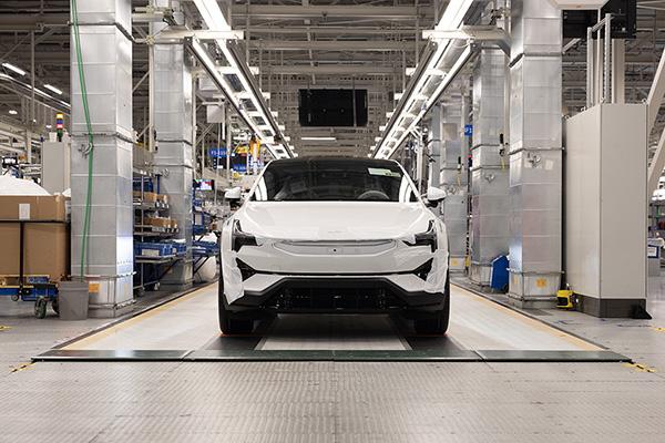 Polestar 3 Long Range Single Motor begins U.S.A production