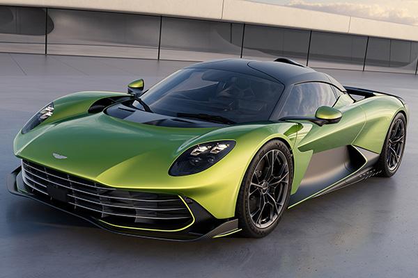 Aston Martin unveils the Valhalla supercar in full