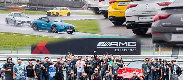 A WET DAY OUT AT SEPANG WITH AMG CARS