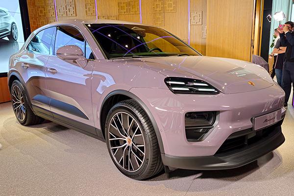 Porsche unveils the all-electric Macan in Singapore